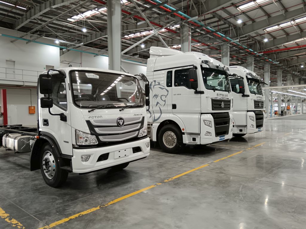 Foton truck in BAIC plant in Coega