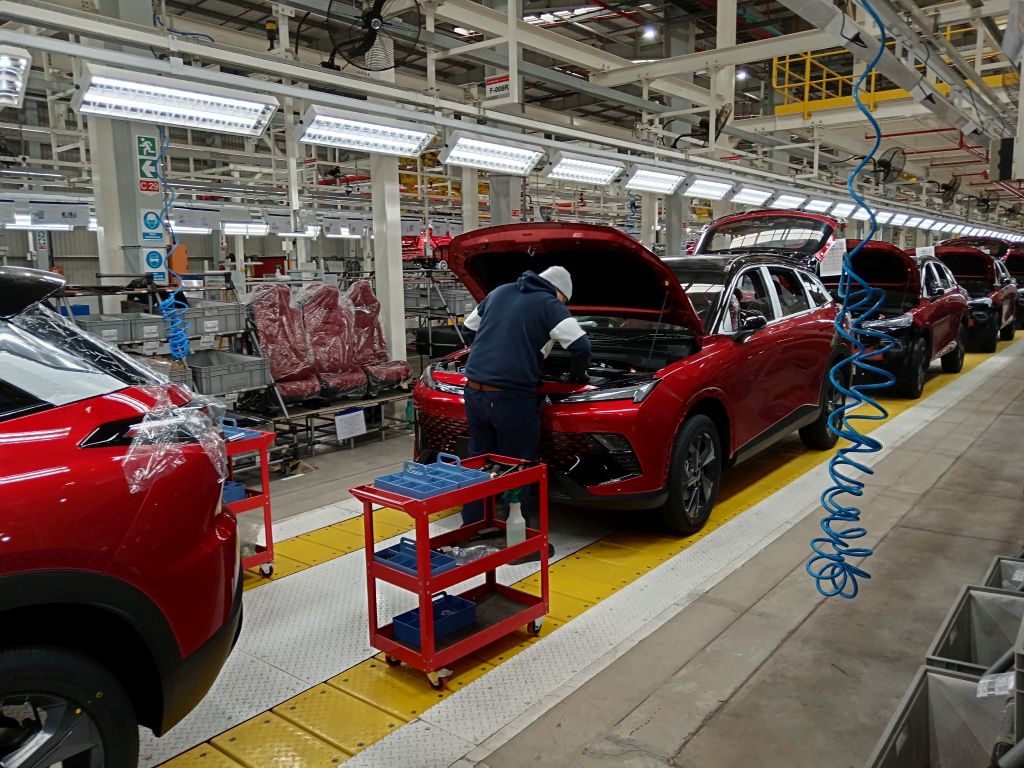 Beinjing X55 production line at Coega plant