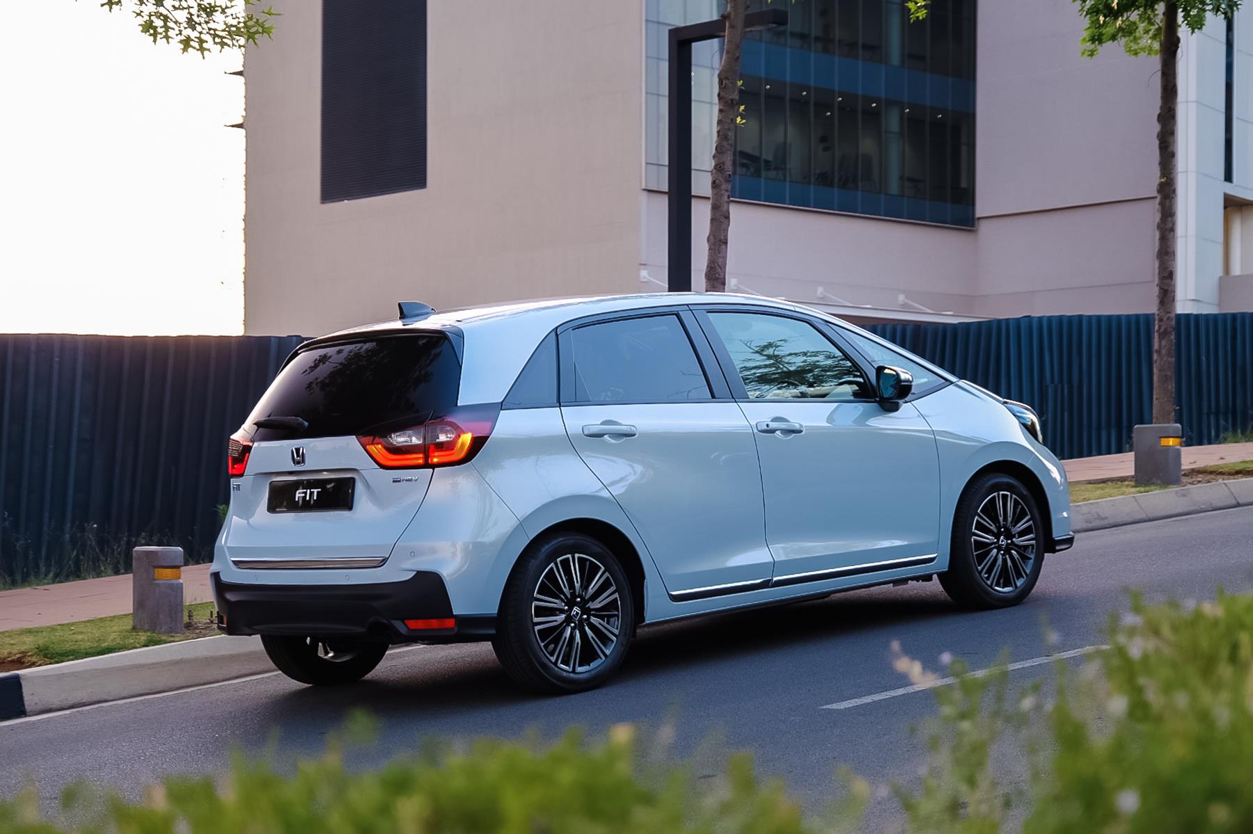 Honda FIT eHEV received a facelift late last year