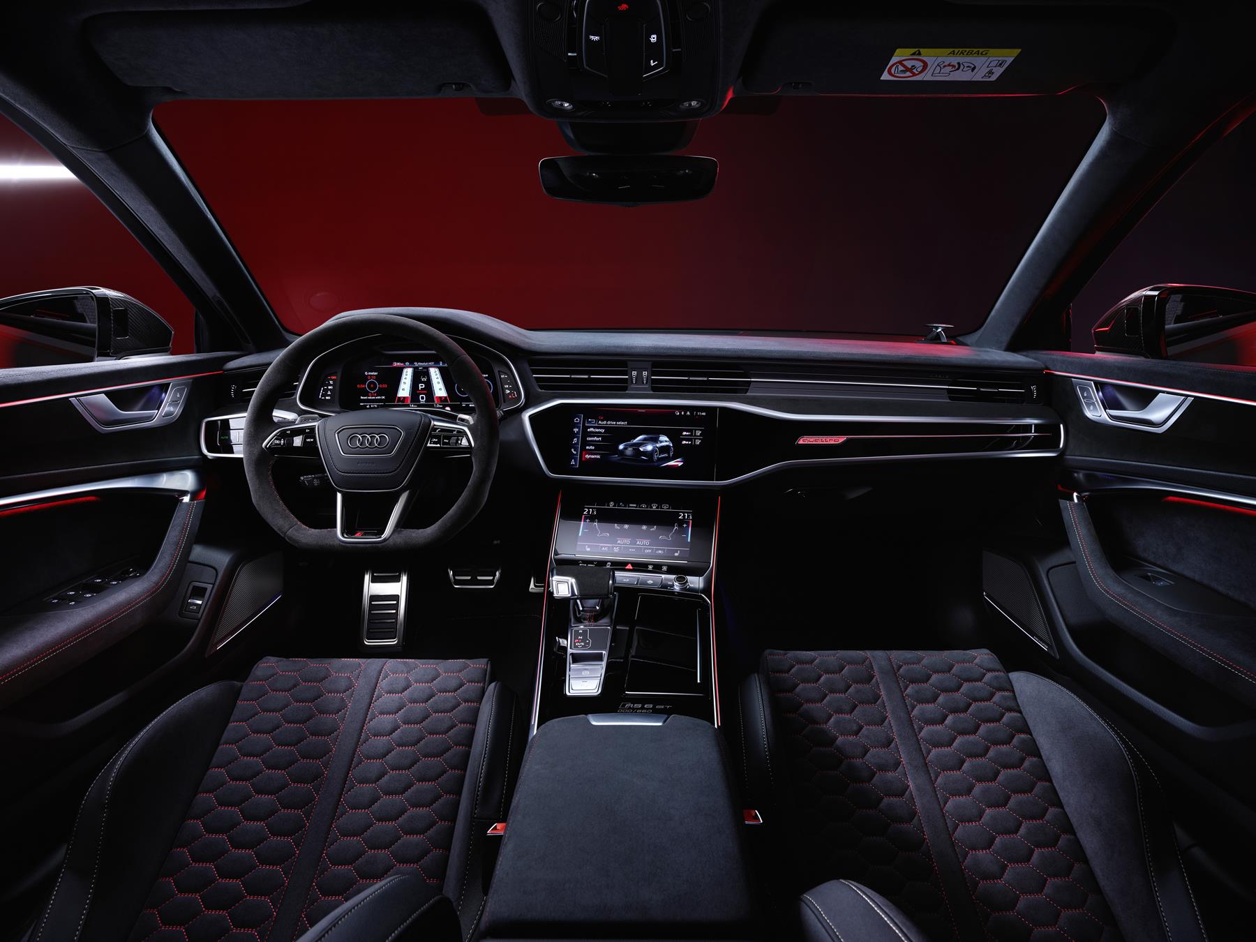 Audi RS 6 Avant interior left hand drive