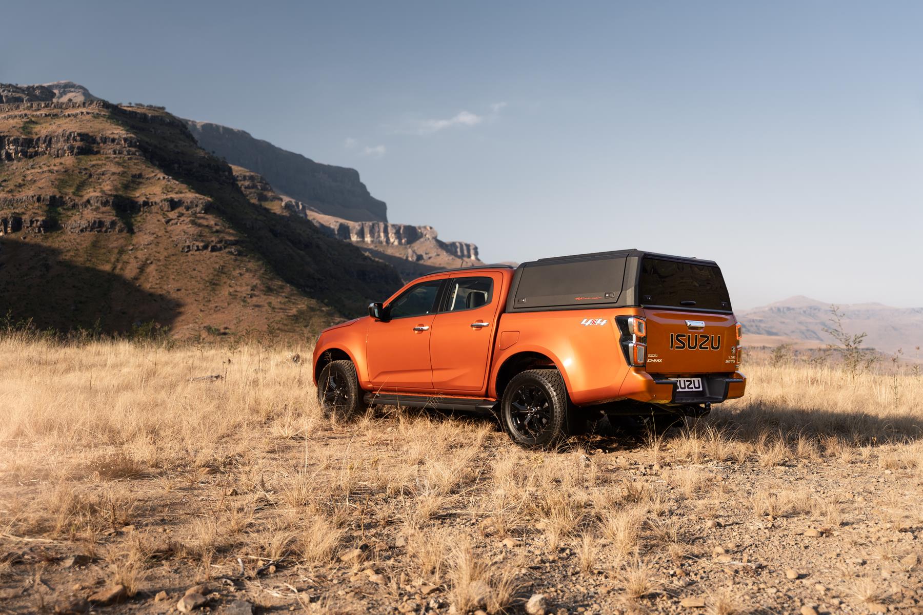 Special Edition Isuzu D-MAX 45 rear view offroad