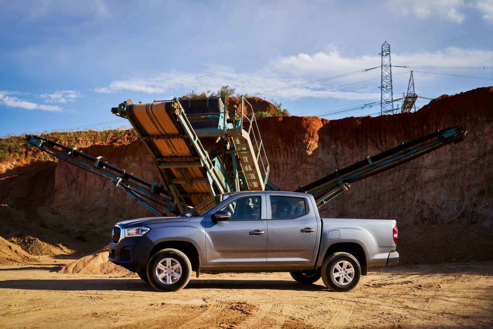 LDV T60 in a mining environment