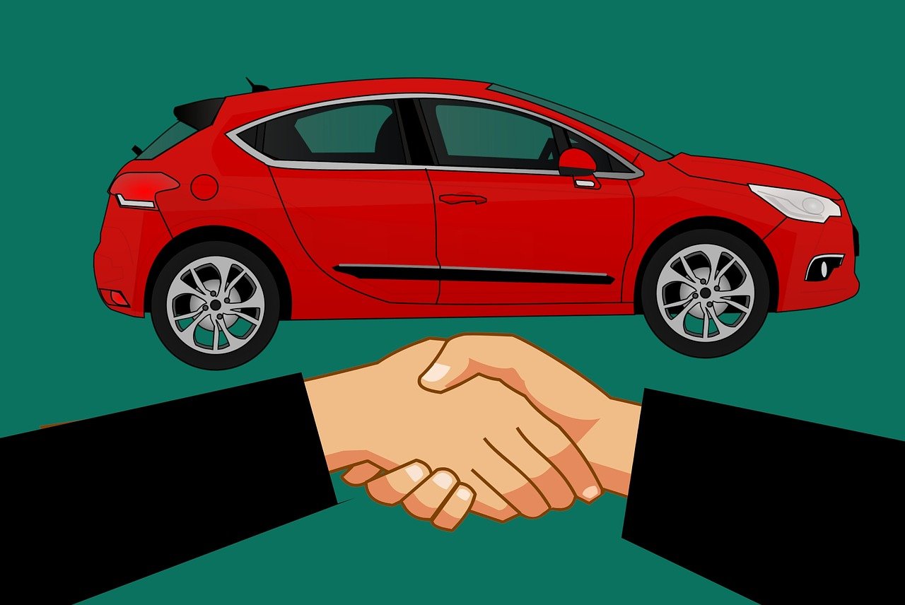 Buying a car with handshake