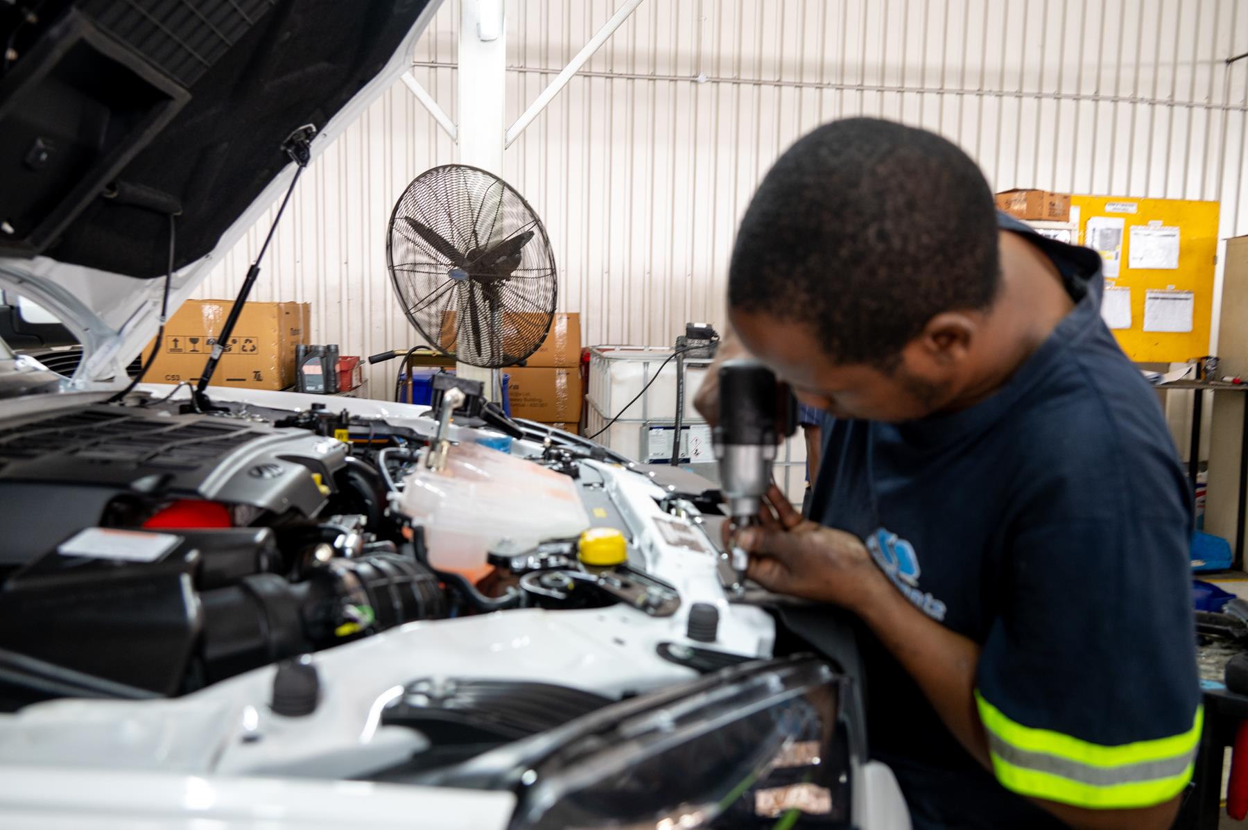 Mahindra Pik Up production in Durban