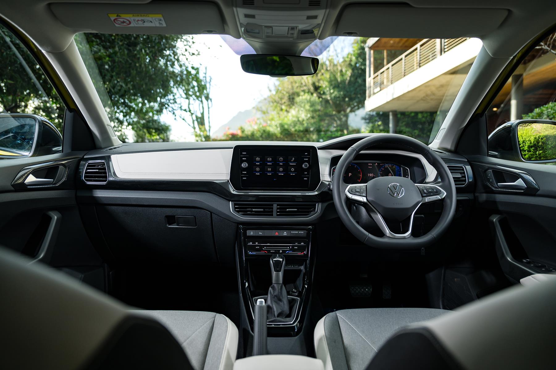 VW T-Cross driver view