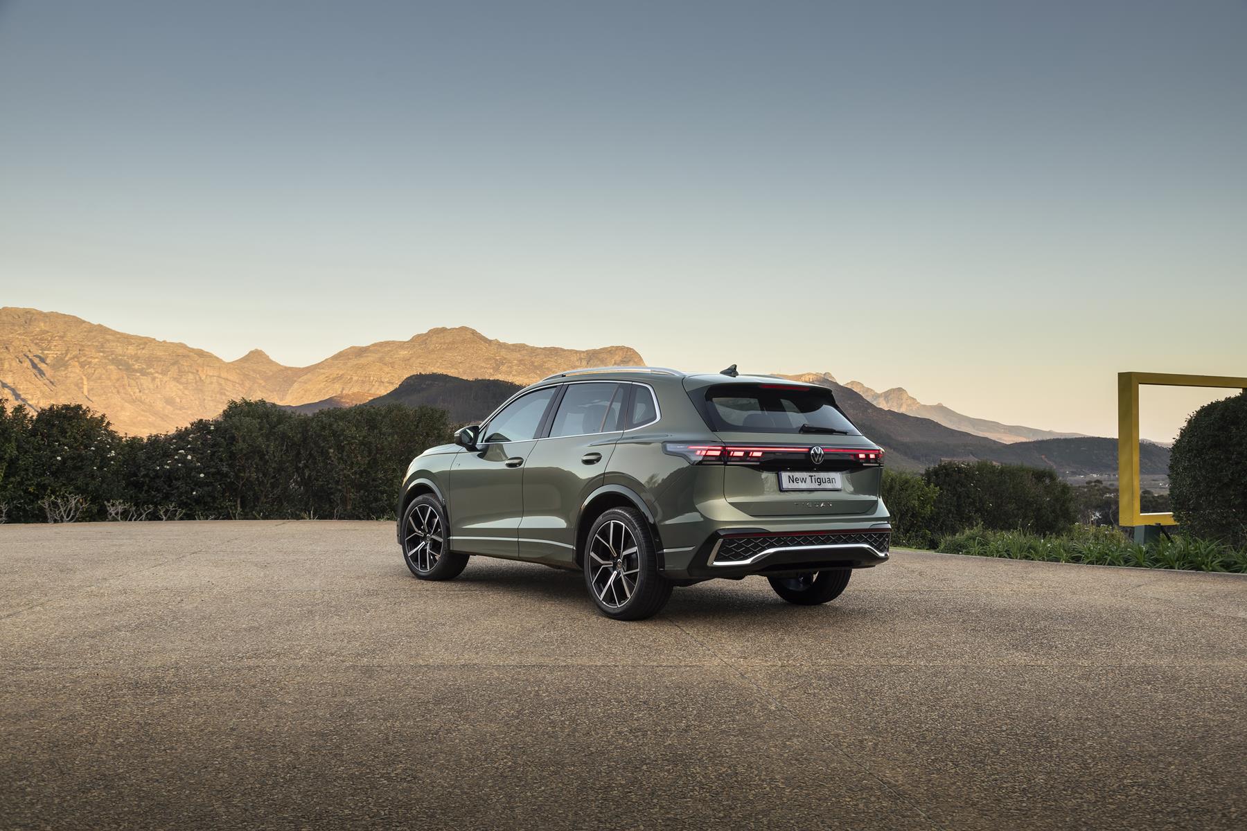 Volkswagen Tiguan rear view static