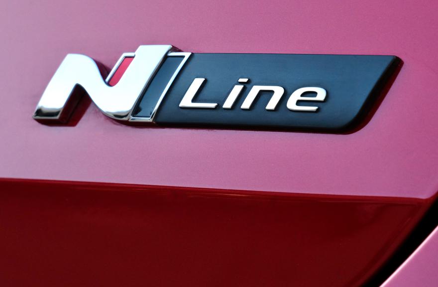 Hyundai i20 N Line badging