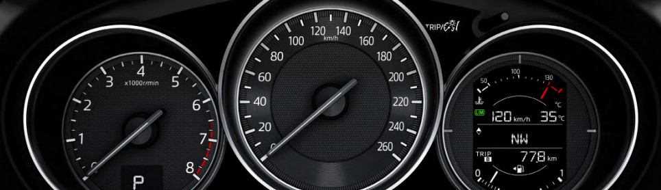 Mazda CX-5 gauges