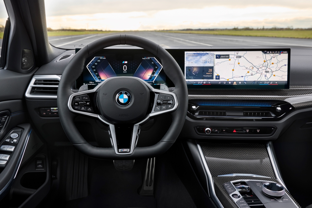 Only a trained eye will notice the new steering wheel, but the new operating system should make the 3 Series more user friendly.