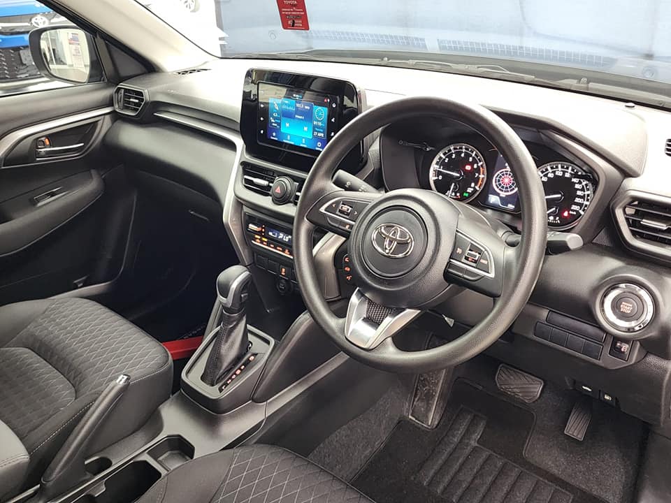 Interior view of the all new Toyota Urban Crusier