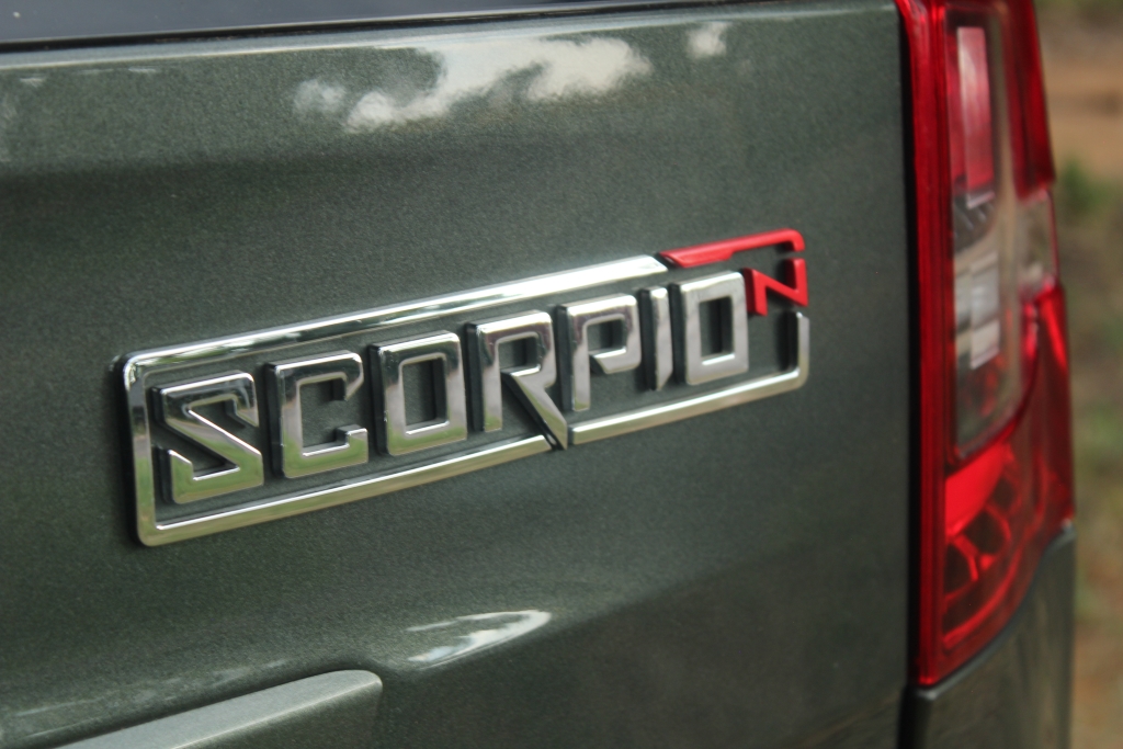 The scorpion motif permeates the aesthetics of the new Mahindra Scorpio-N