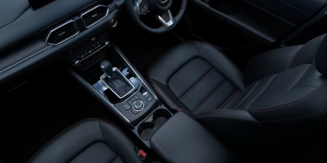 Mazda CX-5 interior from above