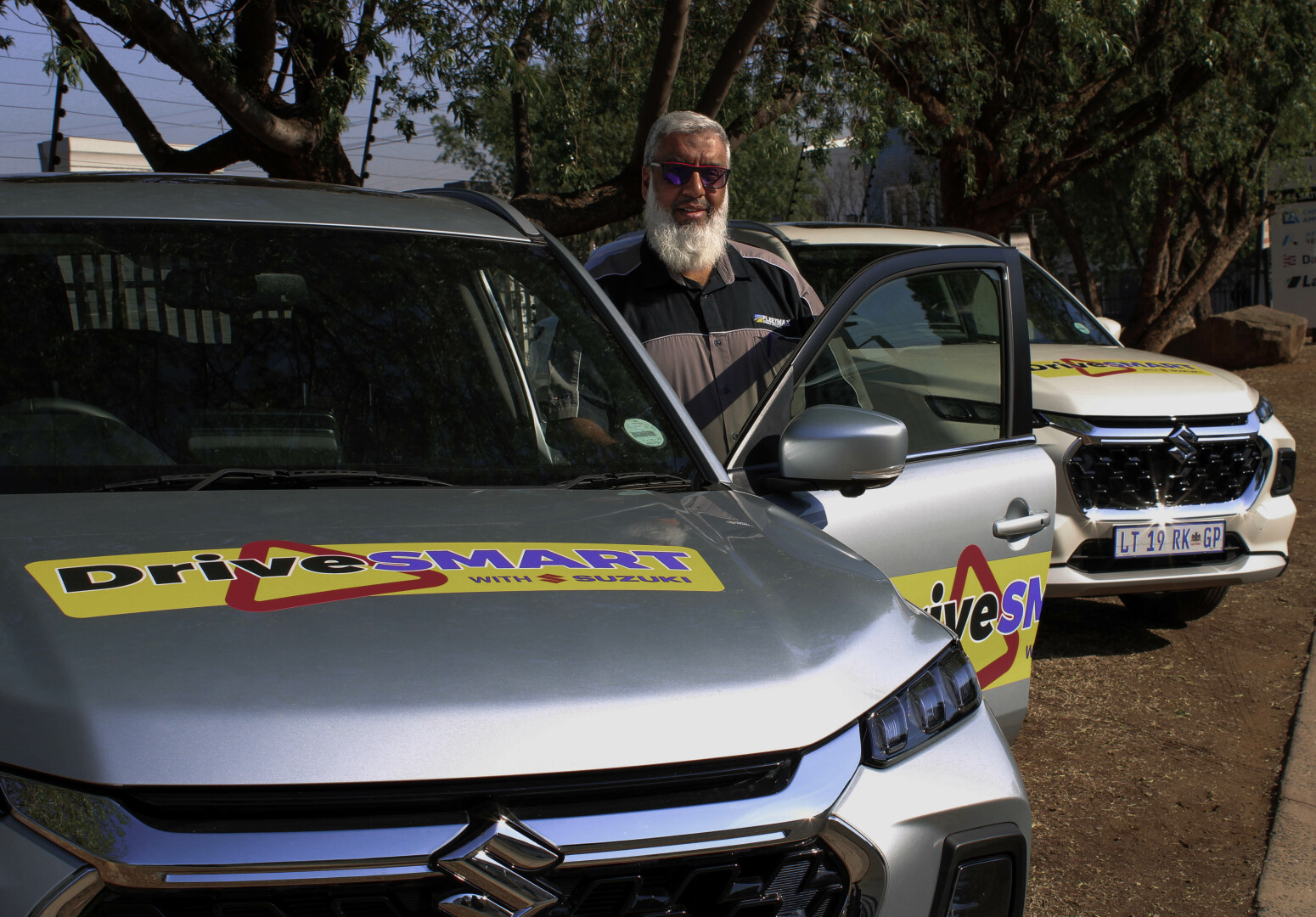 Ashref Ismail with Suzuki Vitara and DriveSmart