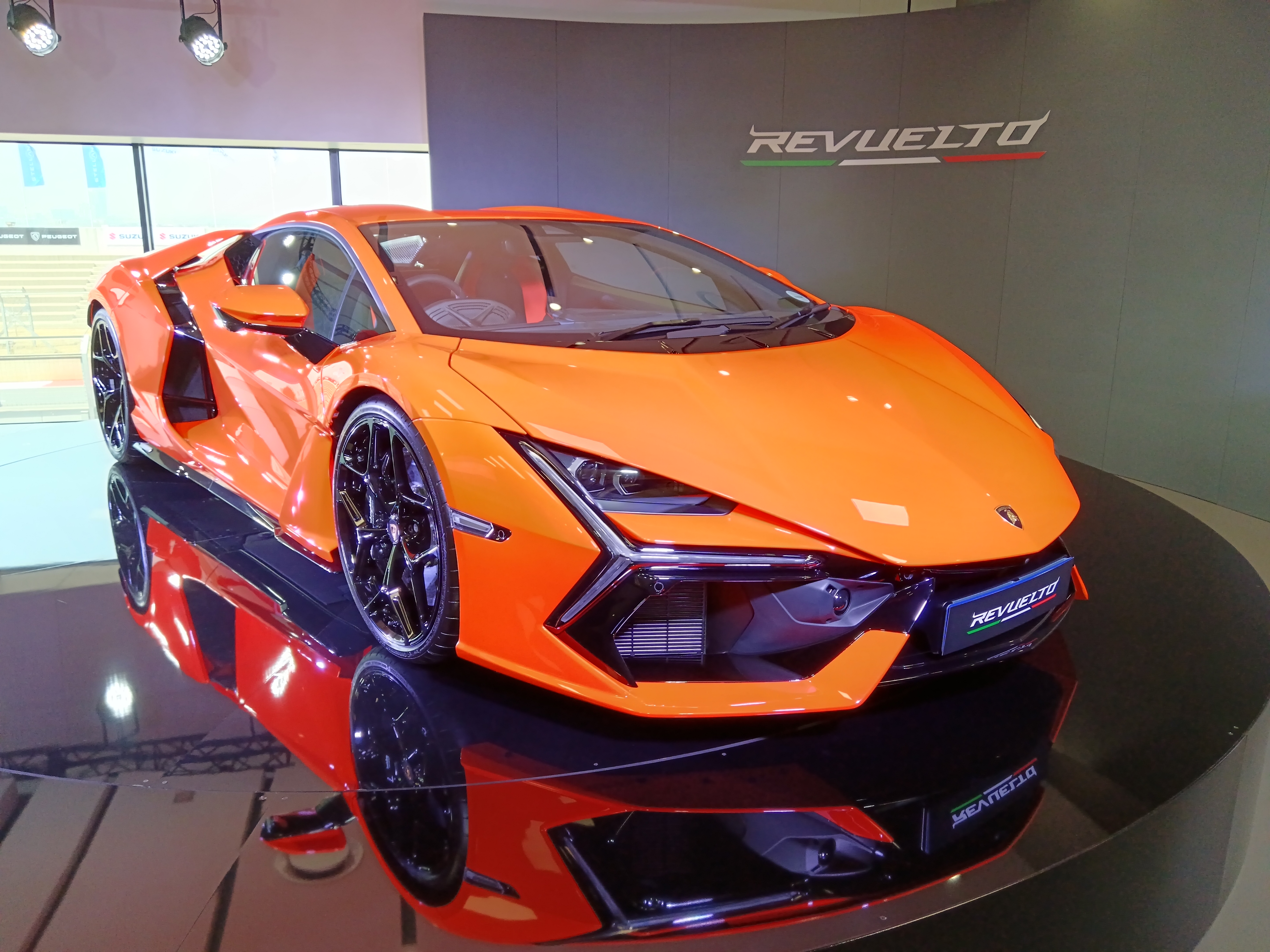 Lamborghini Revuelto on show at Kyalami