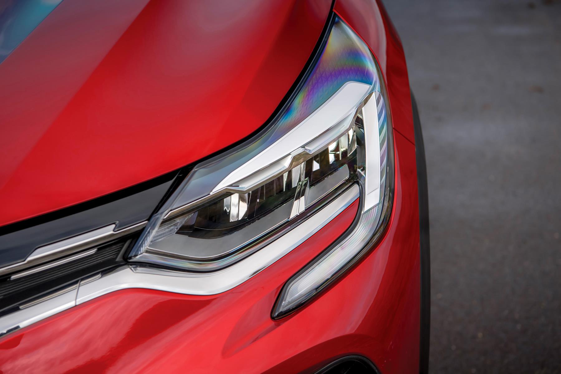 Headlights of the Renault Captur