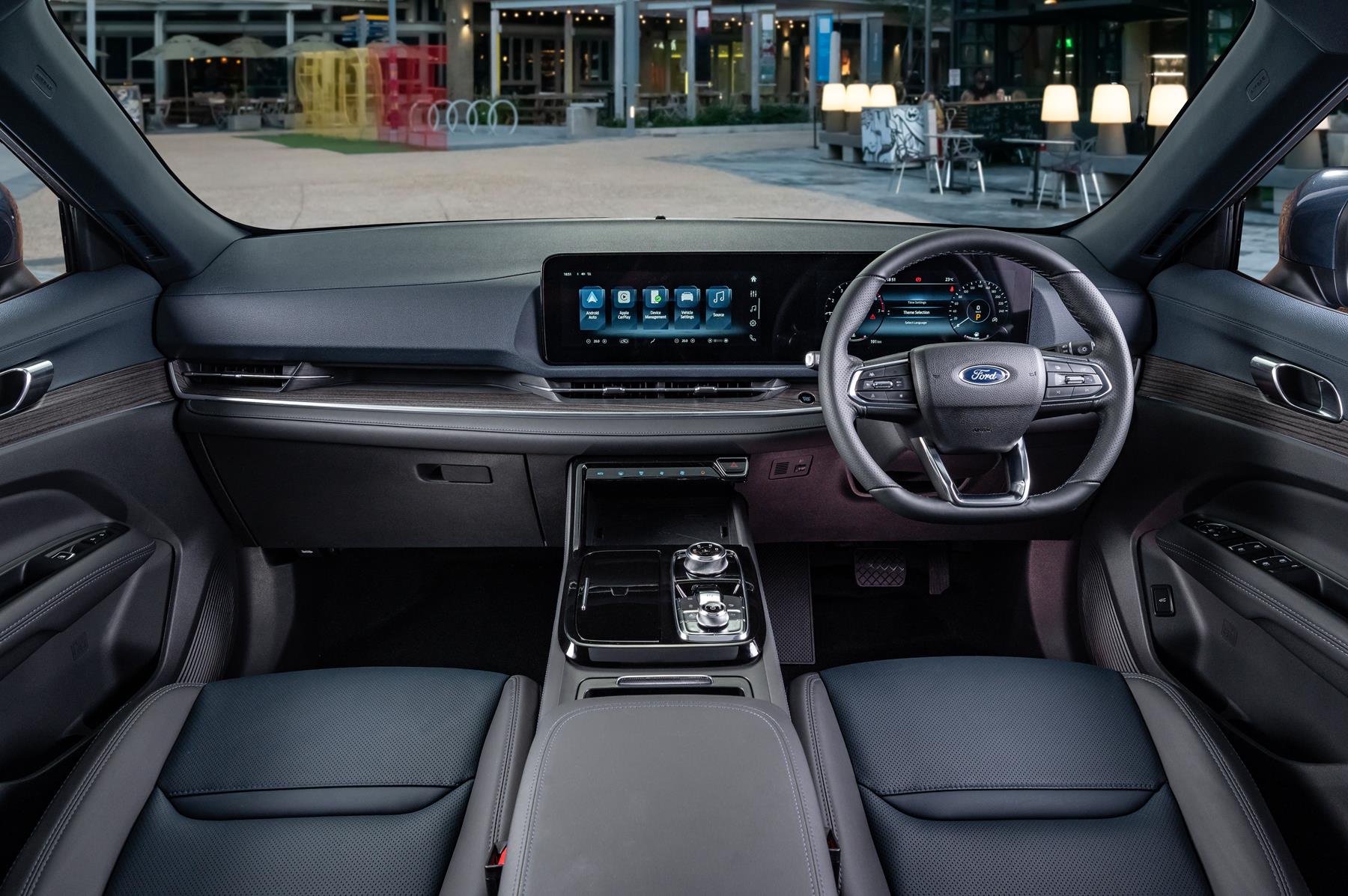 Interior of the Ford Territory