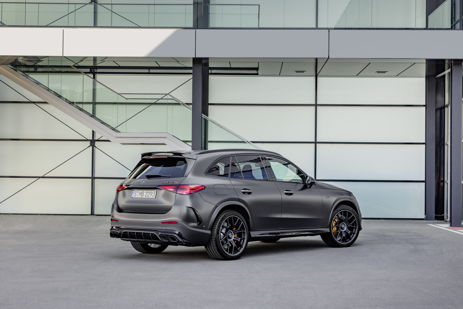 Mercedes-Benz GLC 63 rear view static