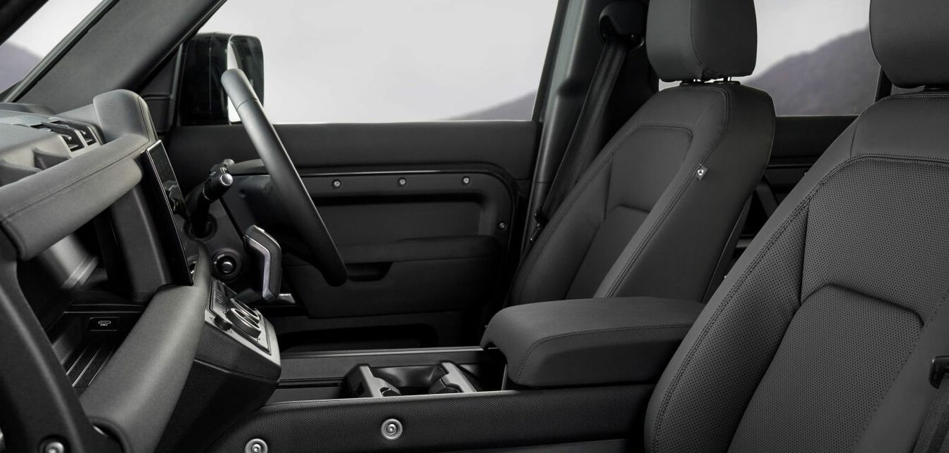 Land Rover Defender Sedona interior view