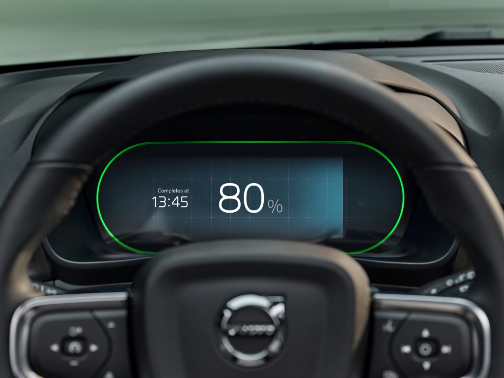 Volvo XC40 Recharge Console