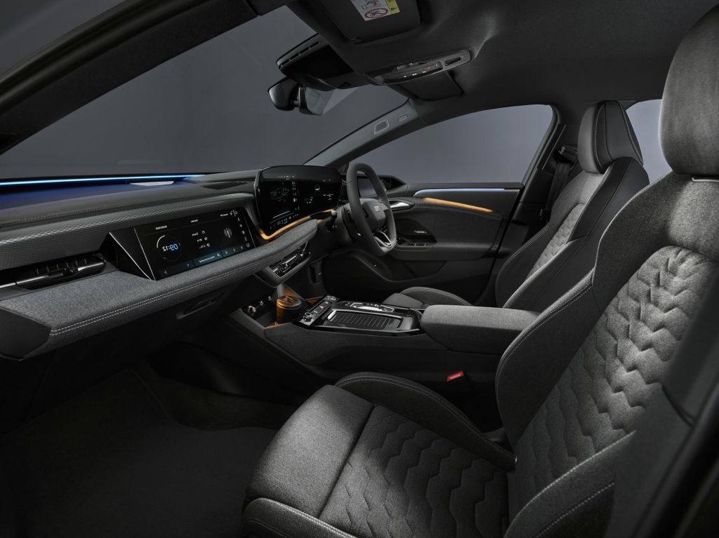 Audi A6 e-tron interior view