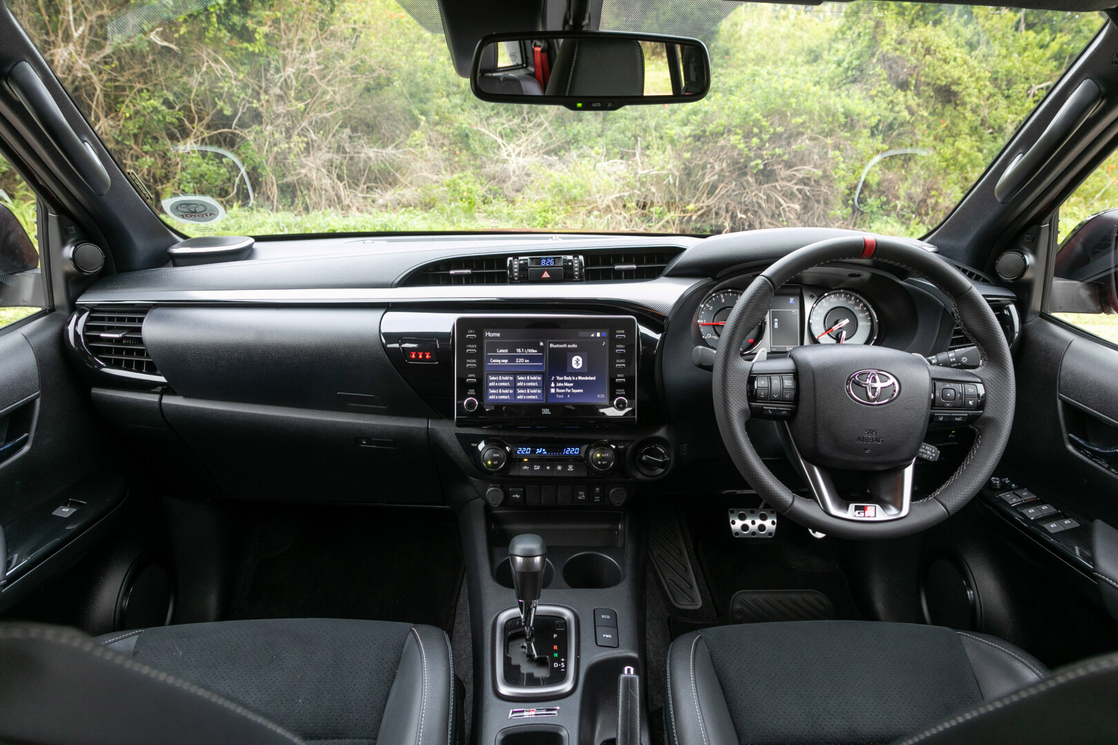 Toyota Hilux GR-S III interior