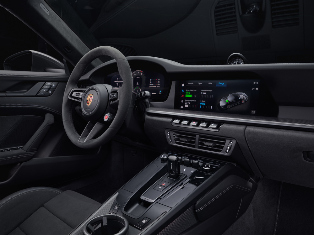 Porsche 911 Carrera interior