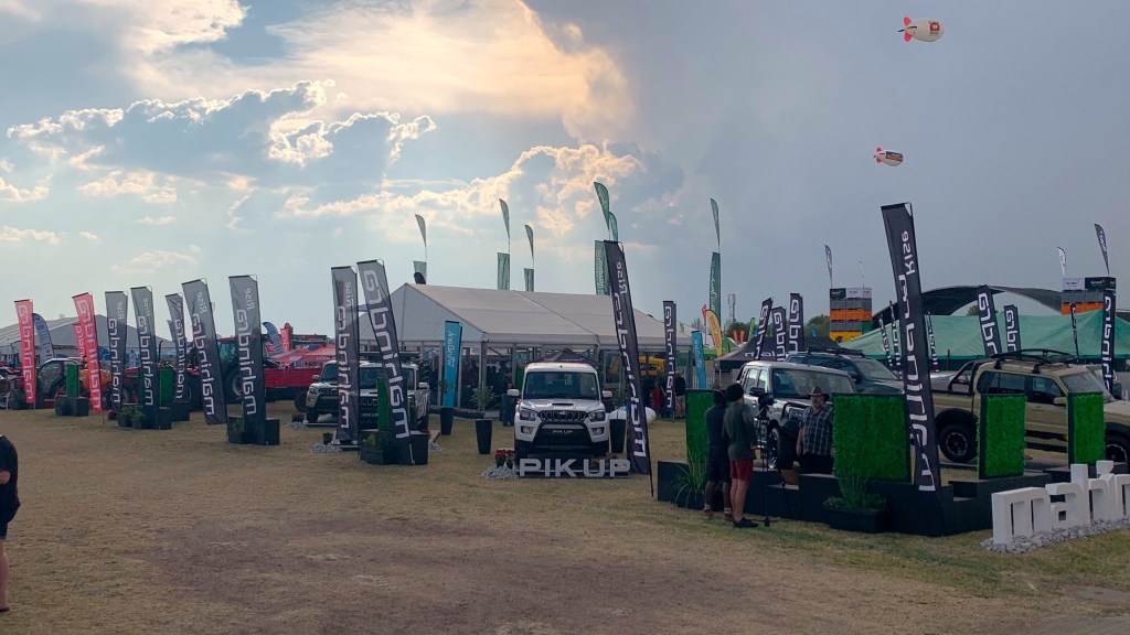 The full range of SUVs and bakkies formed the focal point for Mahindra SA at this year's NAMPO Harvest Day exhibition.